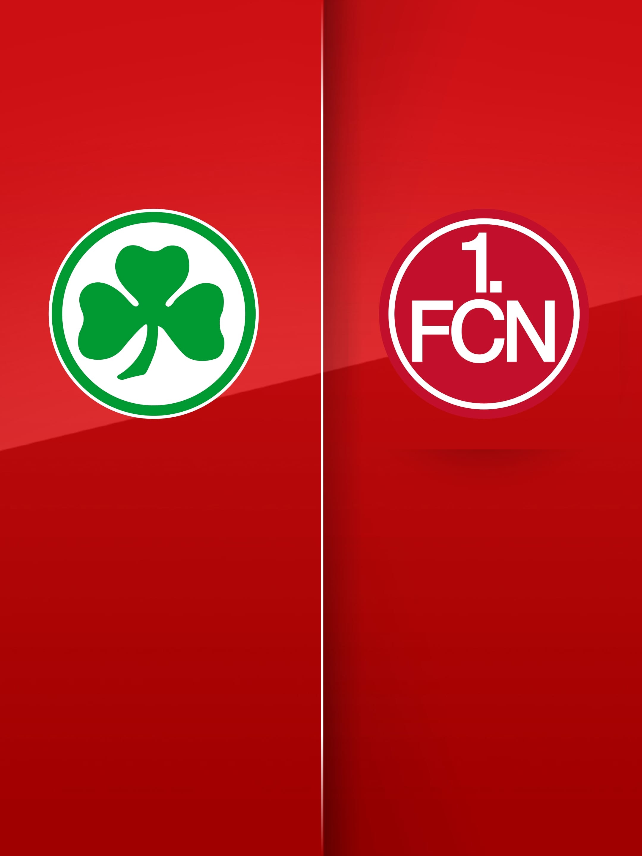 Logos von SpVgg Greuther Fürth und 1. FC Nürnberg